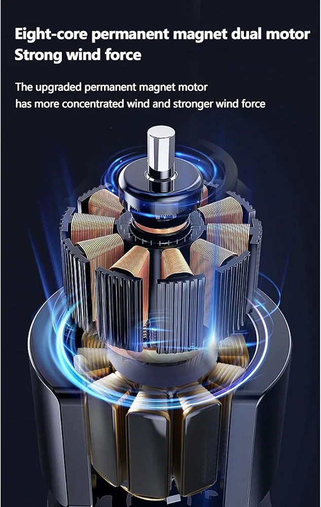 Double-Ended Spray Mist Fan – Dual Head USB Desktop Air Cooler with 90° Rotation, RGB Lights & Water Spray Cooling (16 Inch)