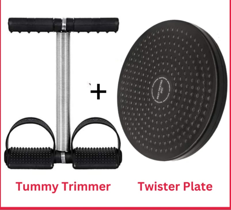 Twister Exercise Machine & Tummy Trimmer – Double Spring Home Gym Fitness Equipment for Abs Workout