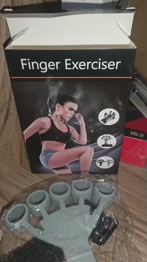 Silicone Grip Strengthener – Finger Stretcher Hand Grip Trainer for Gym, Fitness & Rehabilitation